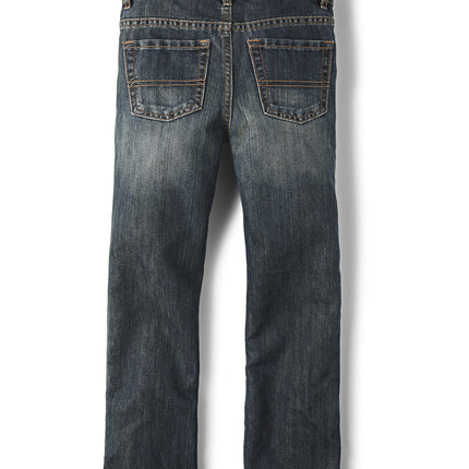 The Children's Place Boys' Bootcut Jeans, Dust Bowl Wash, 12