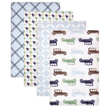 Hudson Baby Unisex Baby Cotton Flannel Receiving B