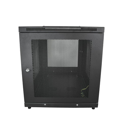 StarTech 12U 19in Enclosed 4-Post Server Cabinet, 29in Deep, 450kg/992lb
