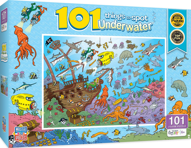 MasterPieces 101 Things to Spot Underwater 101 Pie