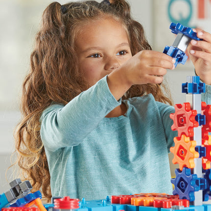 Learning Resources STEM Explorers™ Machine Makers, 60 Pieces, Ages 5+, Build It Yourself Engineering Toys