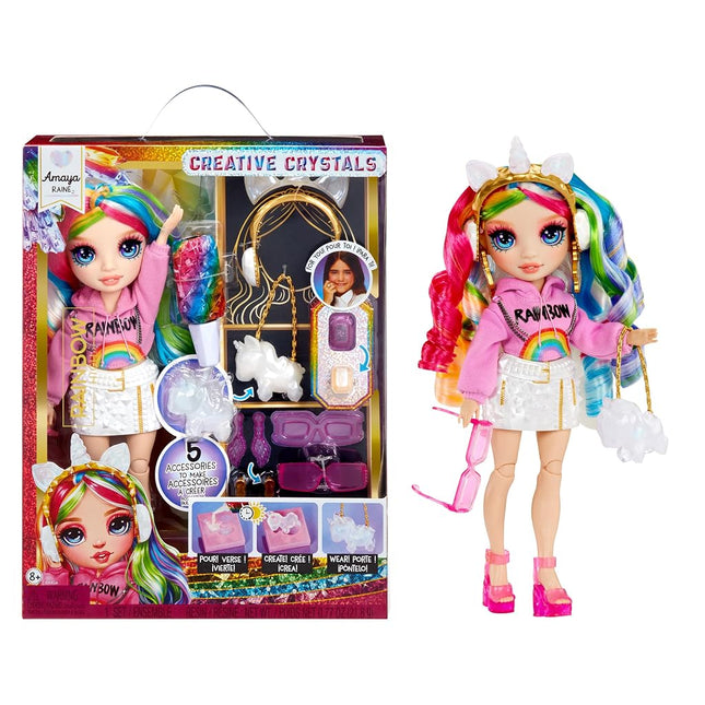 Rainbow Glass Fashion Doll, Amaya