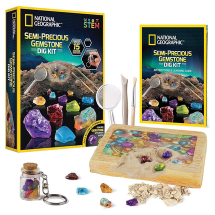 NATIONAL GEOGRAPHIC Semi-Precious Gemstone Dig Kit