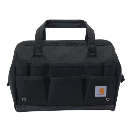 Carhartt Onsite Tool Bag, Durable Water-Resistant, Tool Storage Bag, Heavyweight, 14-Inch 26 Pocket, Black