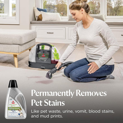BISSELL Little Green PET-PRO-OXY Formula for Portable Carpet Cleaners Spot & Stain, 60 oz, 2034F