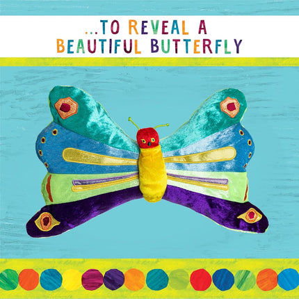 World of Eric Carle, The Very Hungry Caterpillar Reversible Caterpillar/Butterfly Plush by Kids Preferred