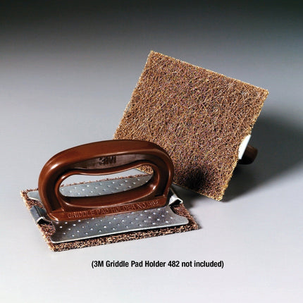 Scotch-Brite Heavy Duty Griddle Cleaning Pad, H-82-4.5 in x 5.5 in - 40 Pads per case