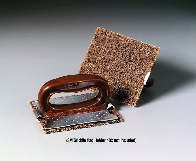 Scotch-Brite Heavy Duty Griddle Cleaning Pad, H-82-4.5 in x 5.5 in - 40 Pads per case