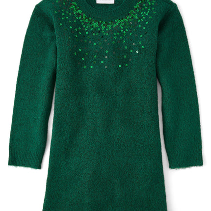 The Children's Place Girls' Long Sleeve Sweater Dr