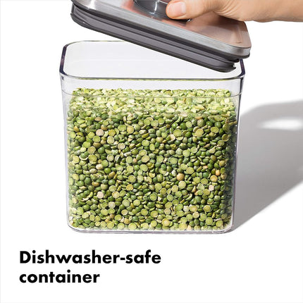 OXO Steel POP 2.0 Rectangle, Medium - 2.6 L / 2.7 Qt