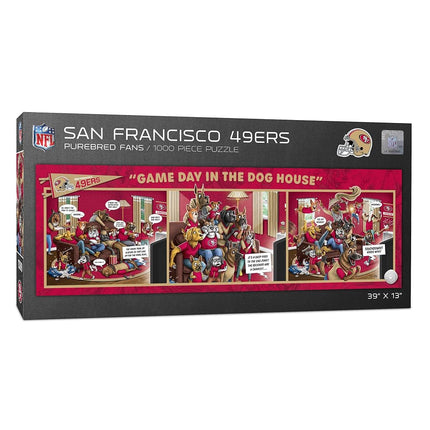 YouTheFan NFL San Francisco 49ers Jour de match dans la niche Puzzle 1000 pièces