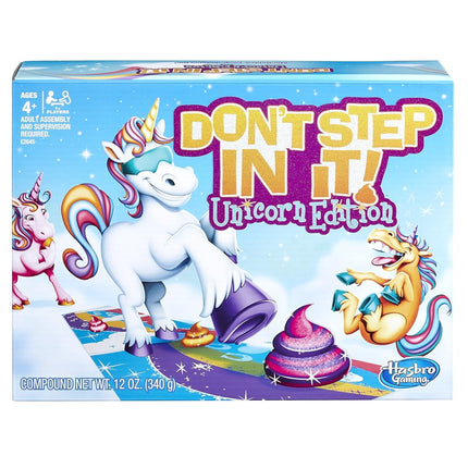 Hasbro Gaming Don�t Step in It Game, Unicorn Edition (Amazon Exclusive), 4 Years & up