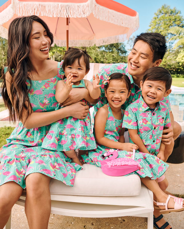 Gymboree Robes d'été sans manches pour filles et tout-petits, Tropical Trail, 3T