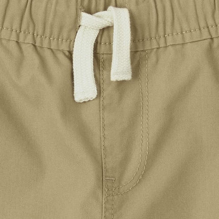 The Children's Place Boys' Cotton Pull on Shorts, Flax Single, 12