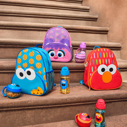 Skip Hop x Sesame Street Toddler Backpack with Safety Harness, Ages 1+, Cookie Monster