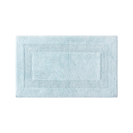 Tommy Bahama | Colección Long Branch | Alfombra de baño - 100% algodón, reversible, fácil de lavar a máquina, 21 x 34, azul
