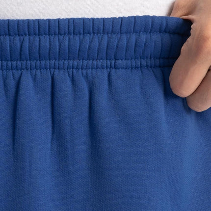 Fruit of the Loom Men's Eversoft Fleece Elastic Bottom Sweatpants with Pockets, Relaxed Fit, Moisture Wicking, Breathable, Mellow Blue, Medium