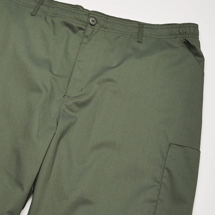 WonderWink 503XOLIV2XL Wonder Work Men's Cargo Pant, Olive, Extended-2XL Size