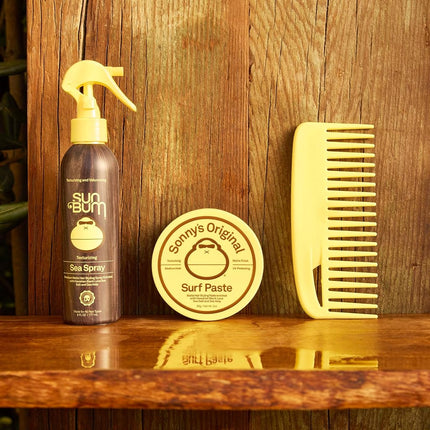 Sun Bum Texturizing Surf Paste - Sea Salt Matte Styling Pomade - Vegan & Cruelty Free - 85g
