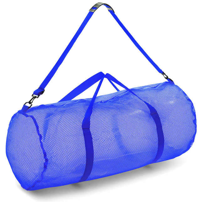 Champion Sports Mesh Duffle Bag with Zipper and Ad