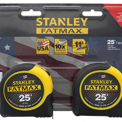 Stanley FMHT74038 Two Pack of Fatmax Easy-Read 25 