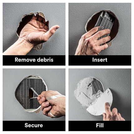 3M RP6IN-4PK Wall-Surface-Repair-Products, 4-Pack