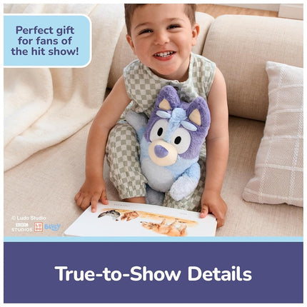 GUND Bluey Sustainably Soft Plush, Made with Recycled Materials, Stuffed Animals for Kids & Toddlers, Blue, 13�