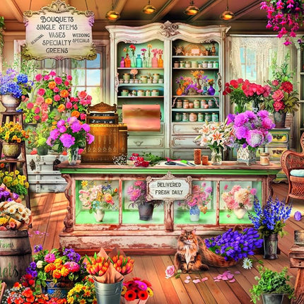 Ravensburger All Seasons Flower Shop 1000 Piece Ji