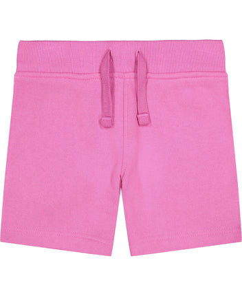 Nautica Girls' School Uniform Fleece Short, Rose, 