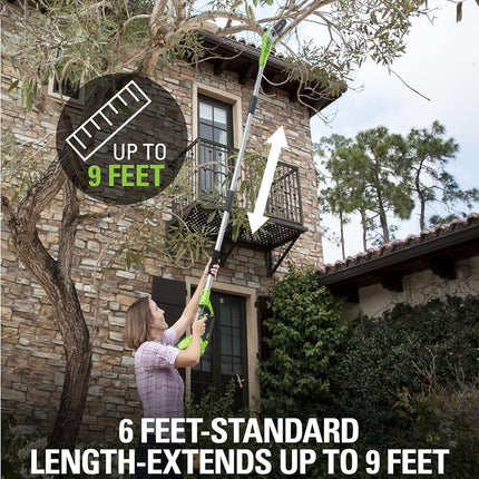 Greenworks 8.5' 40V Cordless Pole Saw with Hedge Trimmer Attachment, Battery Not Included PSPH40B00