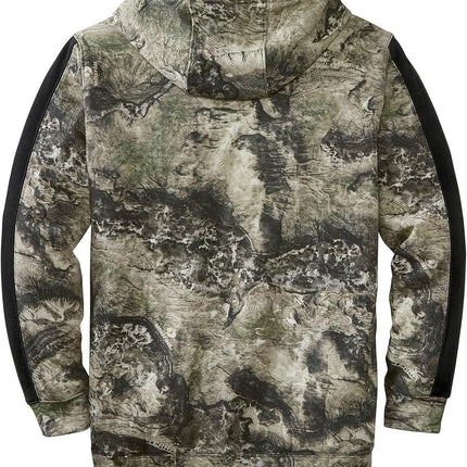 Legendary Whitetails Men's Camo Outfitter Hoodie, Mossy Oak Coyote, L Tall