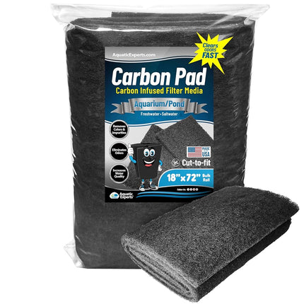 Aquarium Carbon Pad – Cut‑to‑Fit Carbon Infused Fi