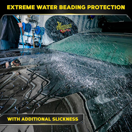 Meguiar's Hybrid Liquid Ceramic Wax, 473 ml | Advanced Paint Protection Sealant Designed for Smooth Application | Provides Strong Water Beading Performance | Enhances Surface Slickness