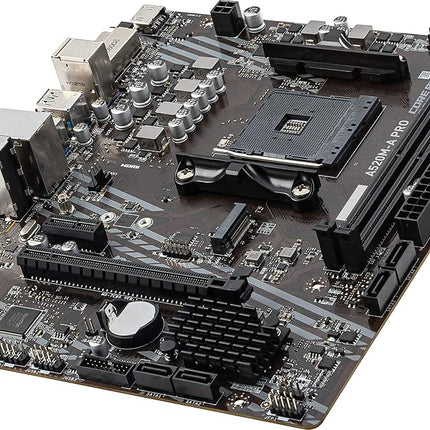 MSI A520M-A PRO V1 Gaming Motherboard (AMD Ryzen 5000, AM4, DDR4, PCIe 3.0, SATA 6Gb/s, M.2, USB 3.2 Gen 1, DVI/HDMI, Micro-ATX)