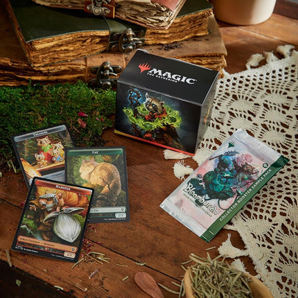 Magic: The Gathering Bloomburrow Commander Deck - Animated Army (100-Card Deck, 2-Card Collector Booster Sample Pack + Accessories) (English Version)