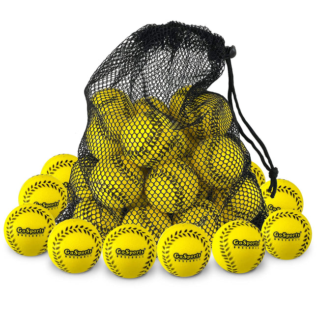 GoSports Mini Foam Baseballs for Pitching Machines