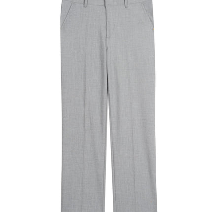 Izod Boys Patterned Flat Front Dress Pant, Sharksk