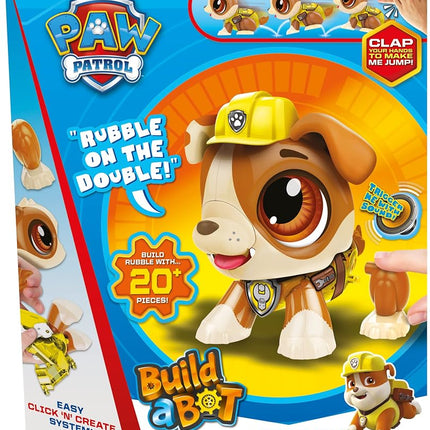 Goliath Build a Bot Paw Patrol Rubble - Build Your Own Robotic Pet - Ages 3-10