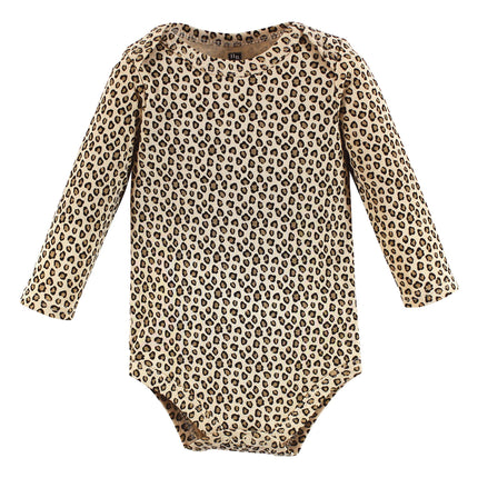 Hudson Baby unisex-baby Cotton Long-sleeve Bodysuits, Cutest Pumpkin, 18-24 Months
