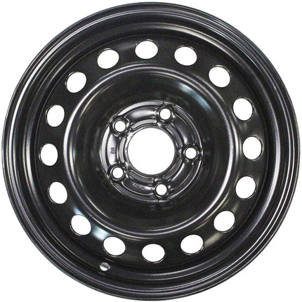 Dorman 939-175 Black Wheel with Painted Finish (14 x 6. inches /5 x 100 mm, 47 mm Offset)