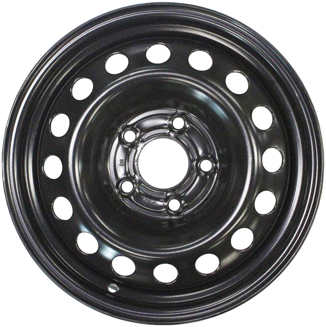 Dorman 939-175 Black Wheel with Painted Finish (14 x 6. inches /5 x 100 mm, 47 mm Offset)