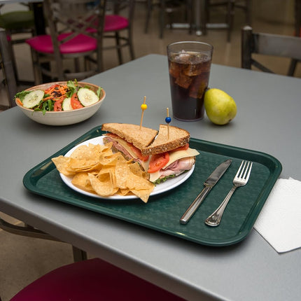 Bandeja Carlisle FoodService Products CT121608 Cafetería/Comida Rápida Estándar, 12" x 16", Verde Bosque