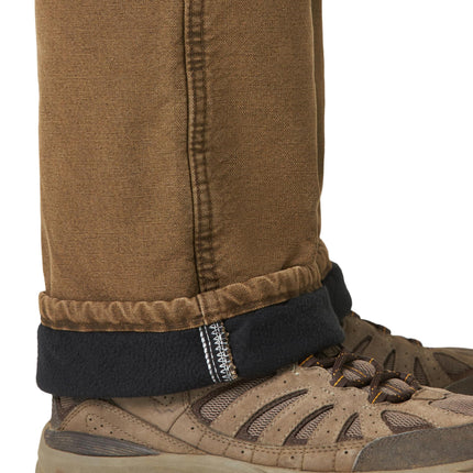 Wrangler Jean Térmico Woodland de Hombre, Marrón Noche, 36x32