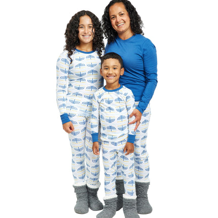 HonestBaby Family Matching Holiday Pajamas 100% Or