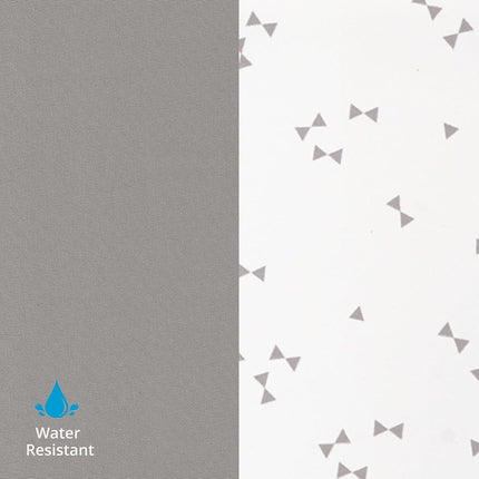 Chicco LullaGo Bassinet Sheets - Grey Triangle 2-Pack | Grey