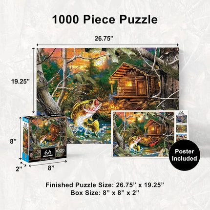 MasterPieces 1000 Piece Jigsaw Puzzle For Adults, Family, Or Youth - The One That Got Away - 19.25"x26.75"