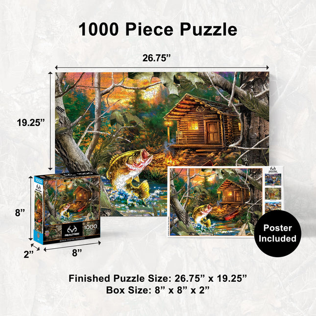 MasterPieces 1000 Piece Jigsaw Puzzle For Adults, Family, Or Youth - The One That Got Away - 19.25"x26.75"