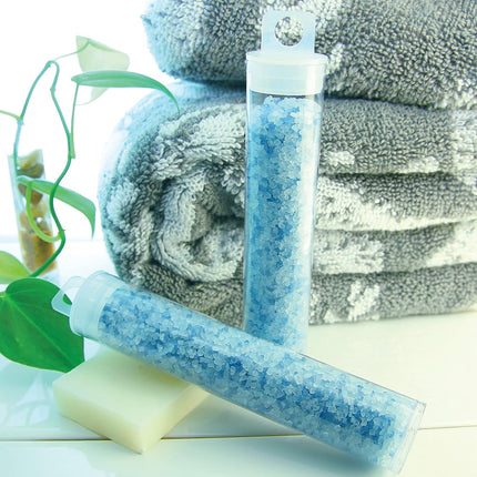 The Beadsmith Clear Plastic Tubes 2" Long 9/16" Diameter Caps for Hanging Friction Use for Beads, Bath Salts, Wedding Gifts and