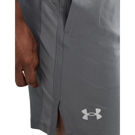 Under Armour Men's Launch Run 7 Inch Unlined Shorts, (025) Castlerock/Castlerock/Reflective, X-Small