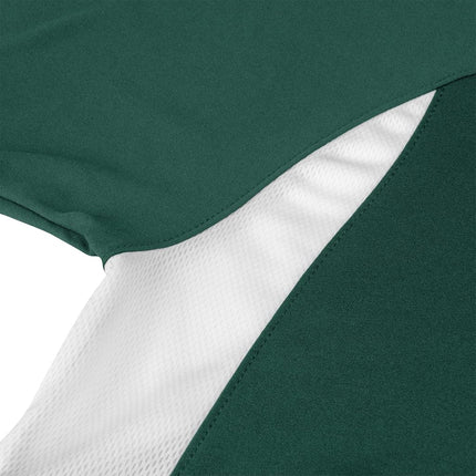Maillot de baseball léger CHAMPRO Top Spin pour garçon vert forêt, blanc
